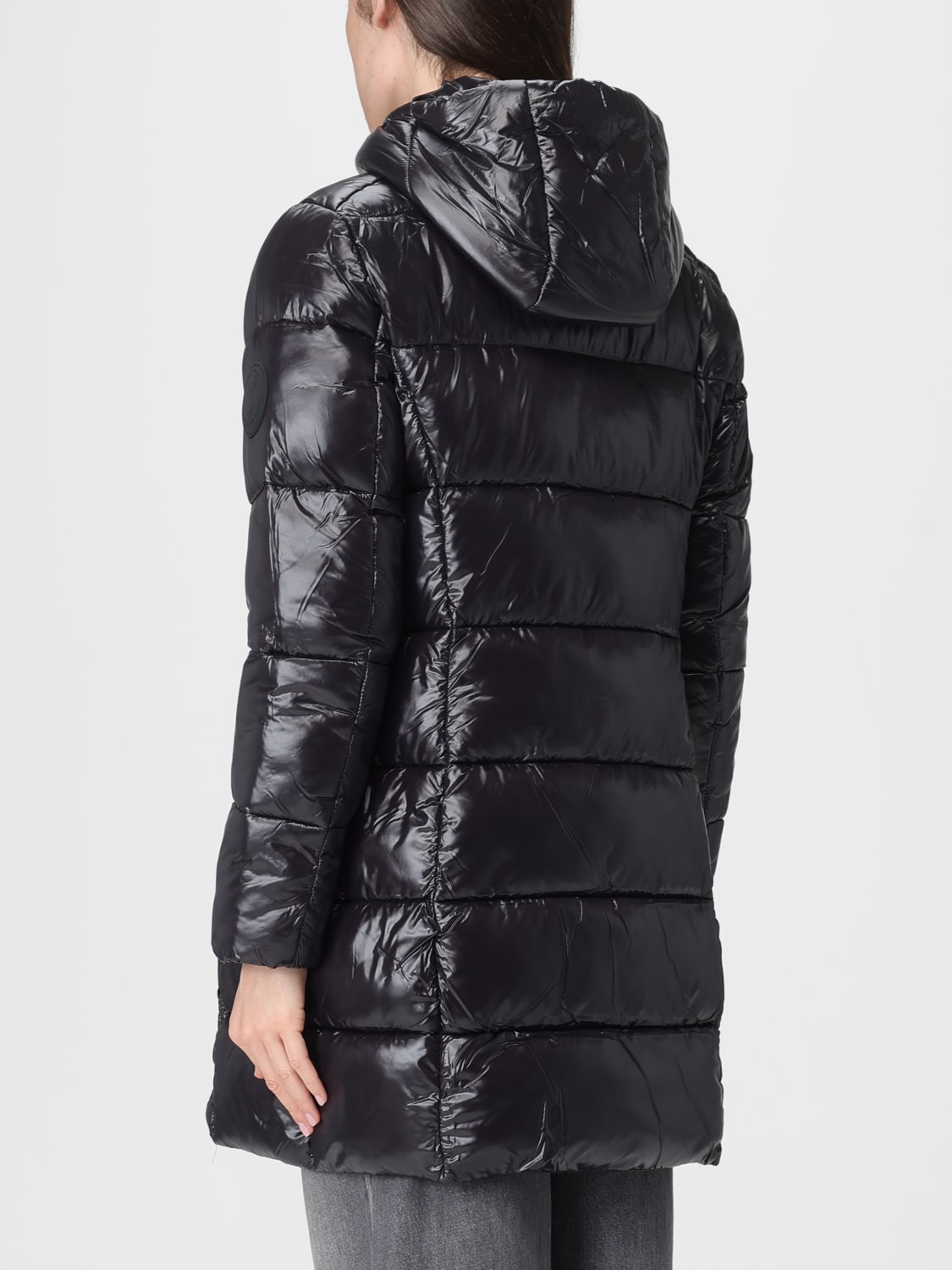 SAVE THE DUCK CHAQUETA: Abrigo mujer Save The Duck, Negro - Img 2