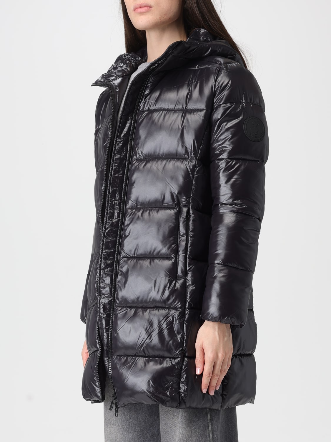 SAVE THE DUCK CHAQUETA: Abrigo mujer Save The Duck, Negro - Img 3