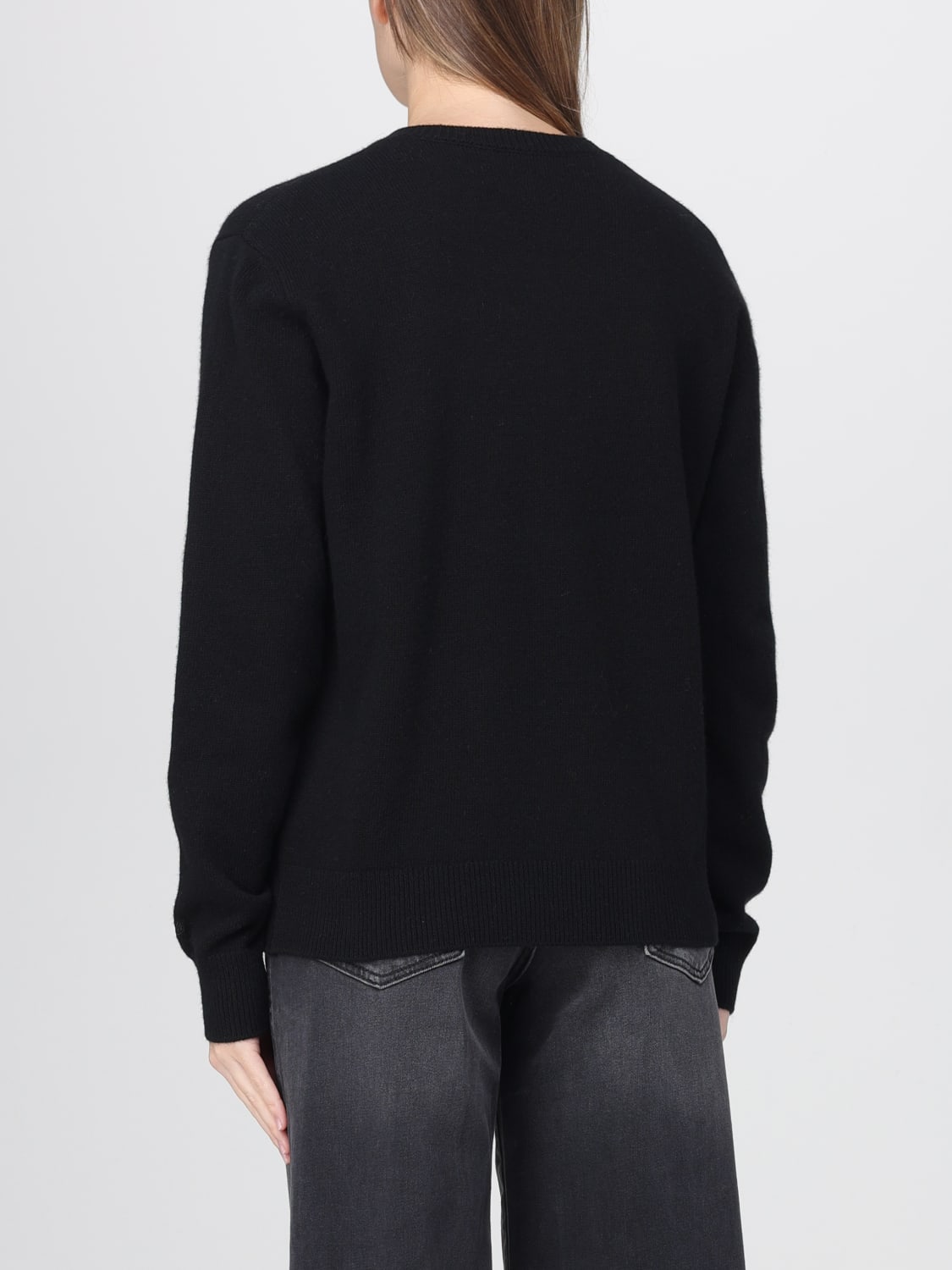 MC2 SAINT BARTH SWEATER: Sweater woman Mc2 Saint Barth, Black - Img 2