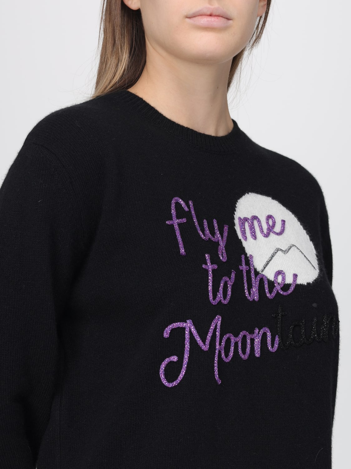 MC2 SAINT BARTH SWEATER: Sweater woman Mc2 Saint Barth, Black - Img 3