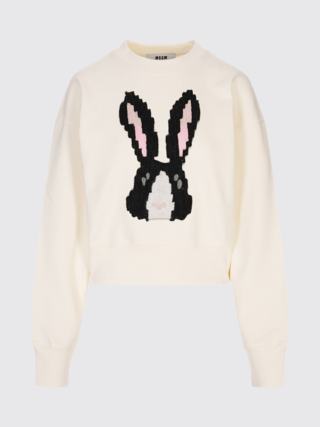 MSGM SWEATER: Sweater woman MSGM, White - Img 1