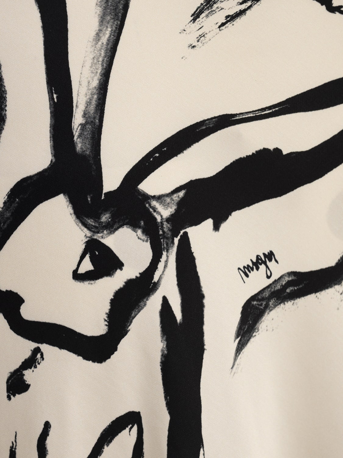 MSGM JUPE: Jupe femme MSGM, Blanc - Img 3