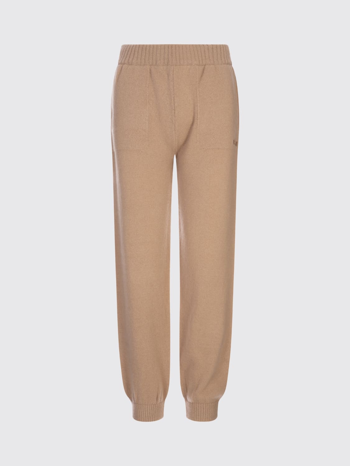 MSGM PANTS: Pants woman MSGM, Brown - Img 1