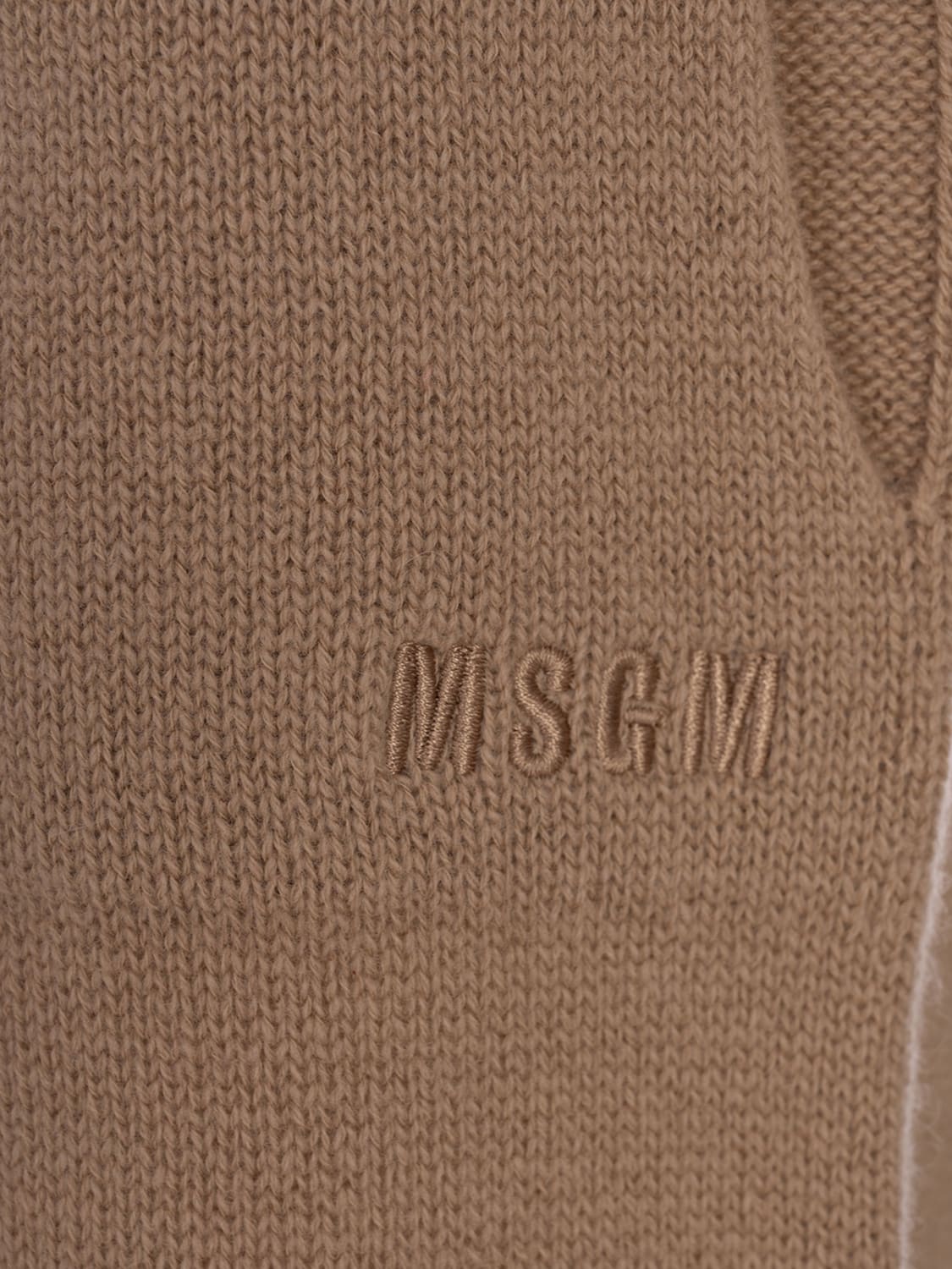 MSGM PANTS: Pants woman MSGM, Brown - Img 3