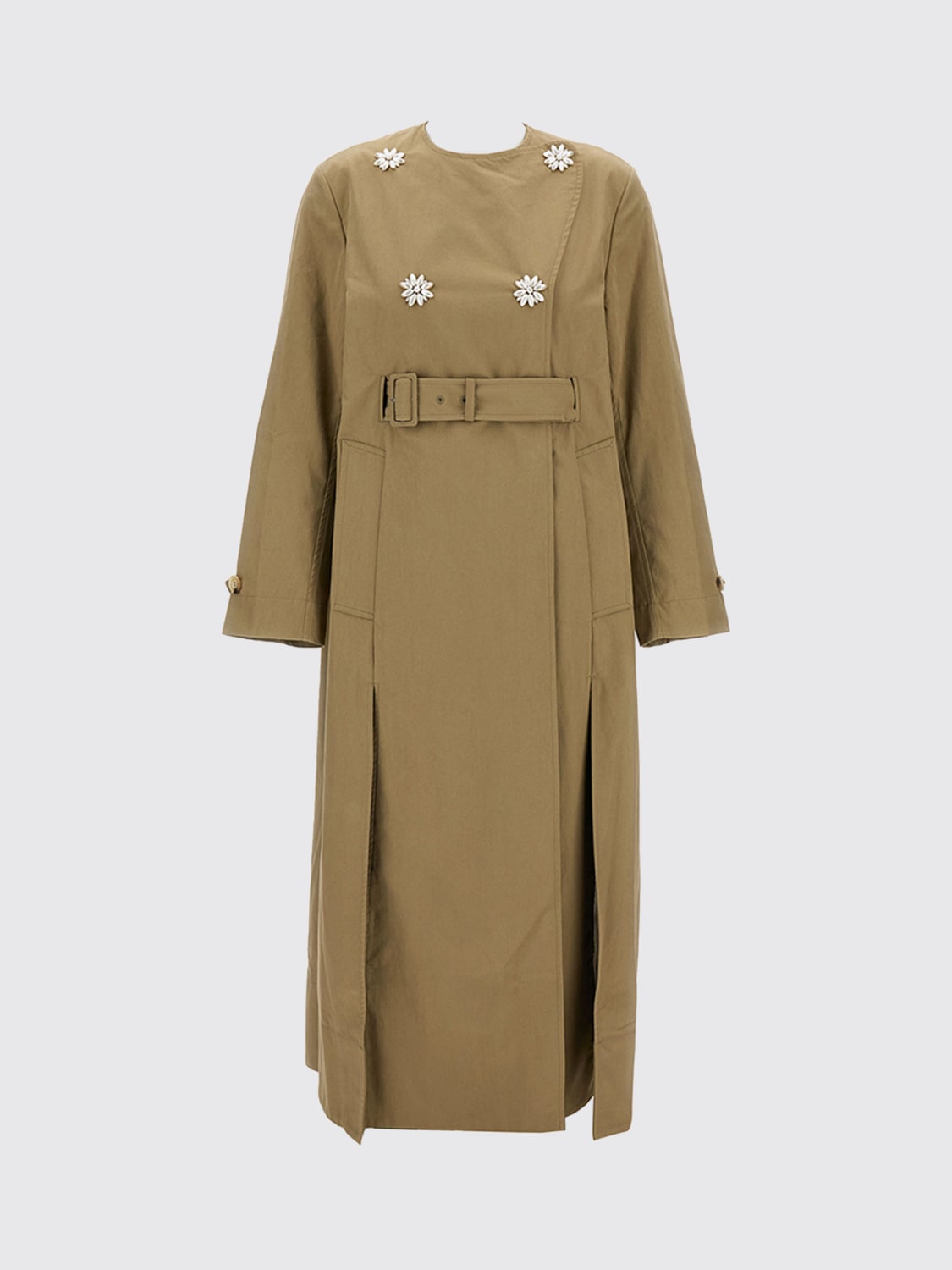 SIMONE ROCHA COAT: Coat woman Simone Rocha, Beige - Img 1