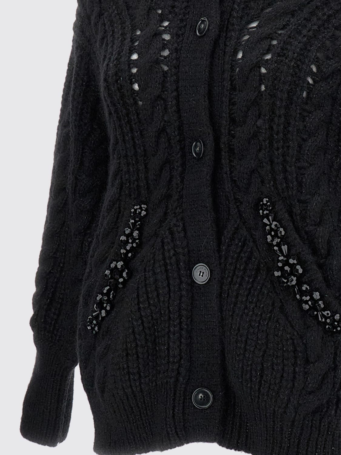 SIMONE ROCHA PULLOVER: Pullover damen Simone Rocha, Schwarz - Img 3