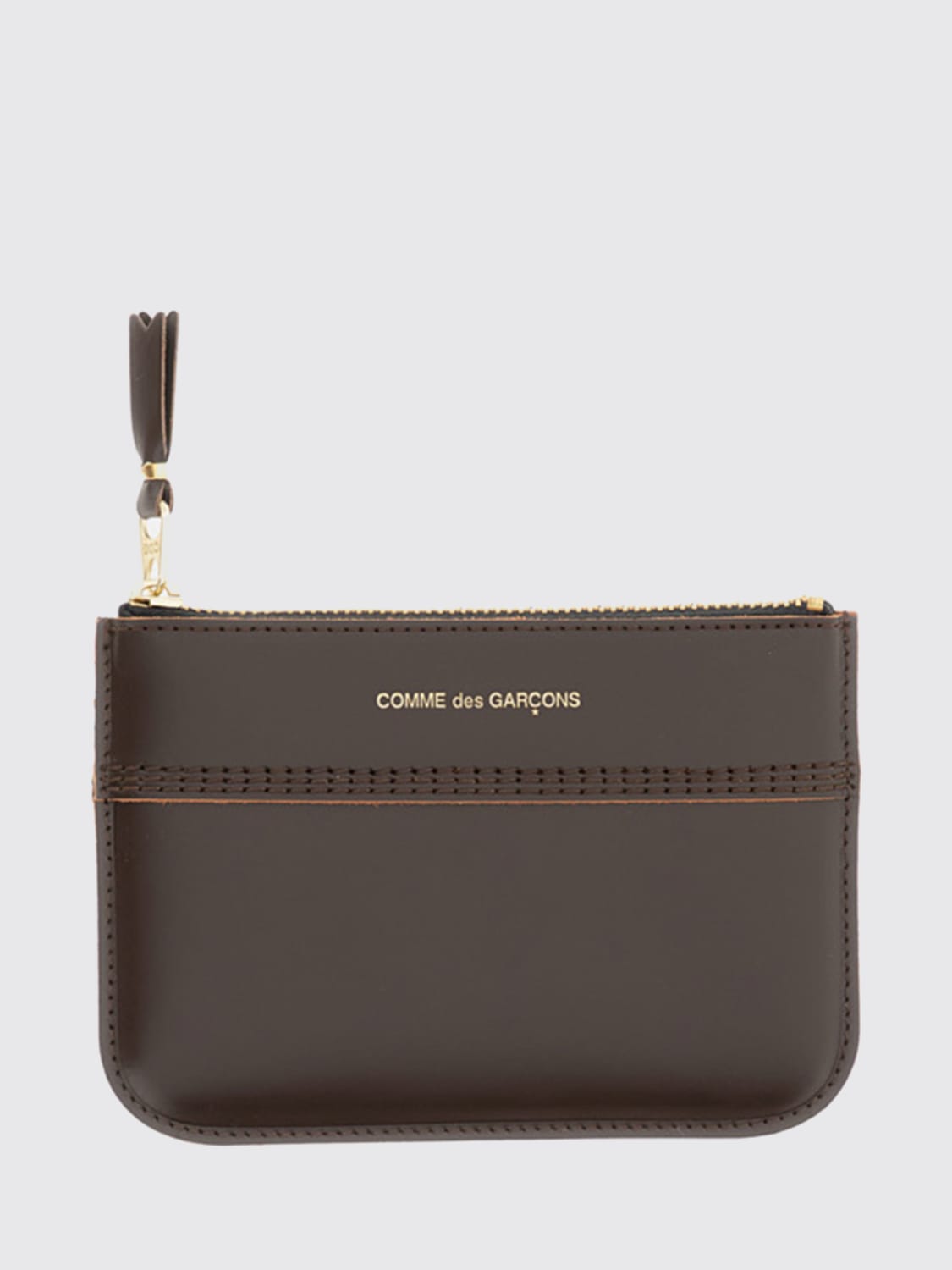 COMME DES GARÇONS PLAY WALLET: Wallet men Comme Des Garçons Play, Brown - Img 1