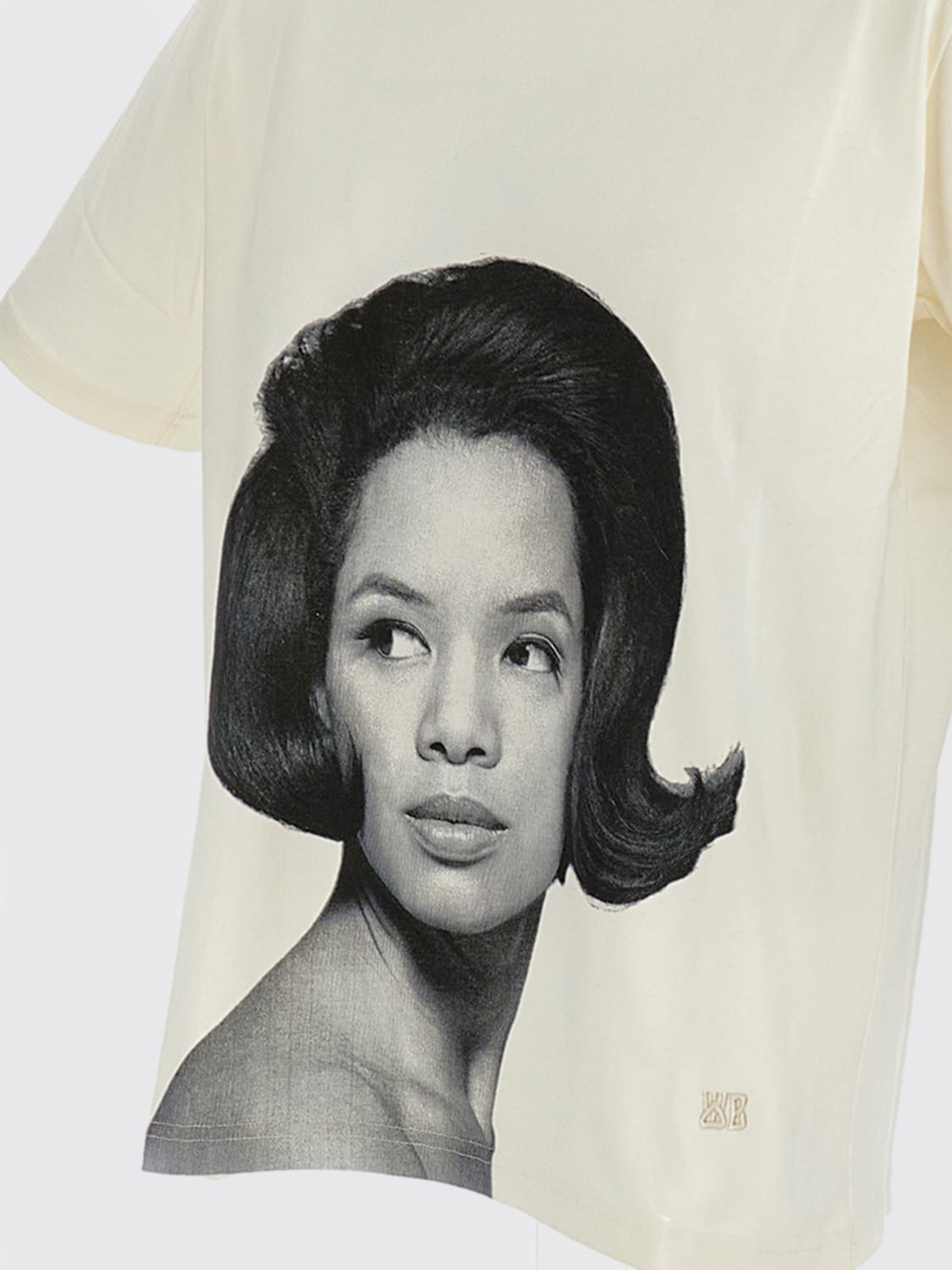 WALES BONNER CAMISETA: Camiseta mujer Wales Bonner, Blanco - Img 3