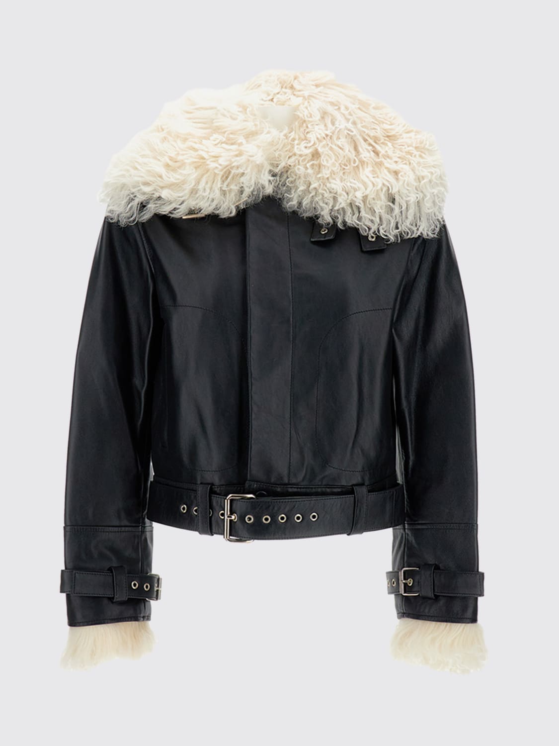 WALES BONNER CHAQUETA: Americana mujer Wales Bonner, Negro - Img 1