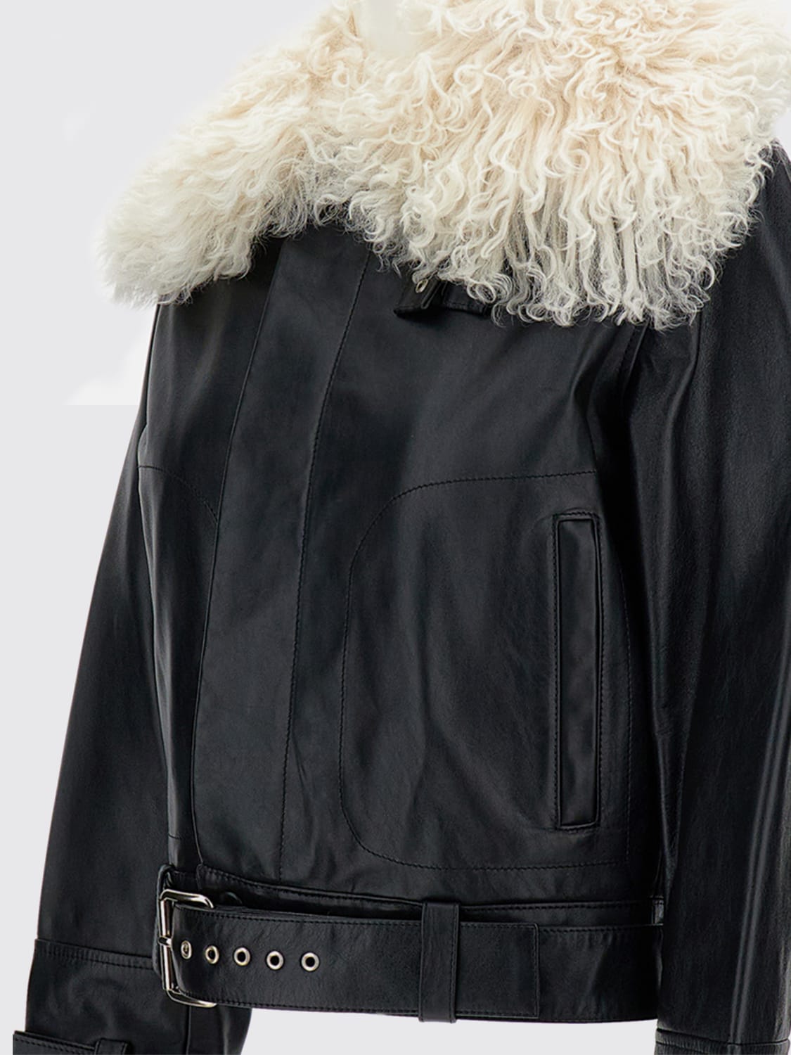 WALES BONNER CHAQUETA: Americana mujer Wales Bonner, Negro - Img 3