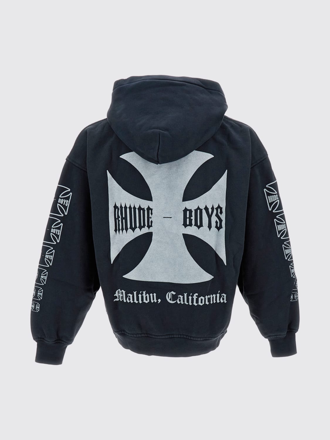 RHUDE SWEATSHIRT: Sweatshirt men Rhude, Black - Img 2