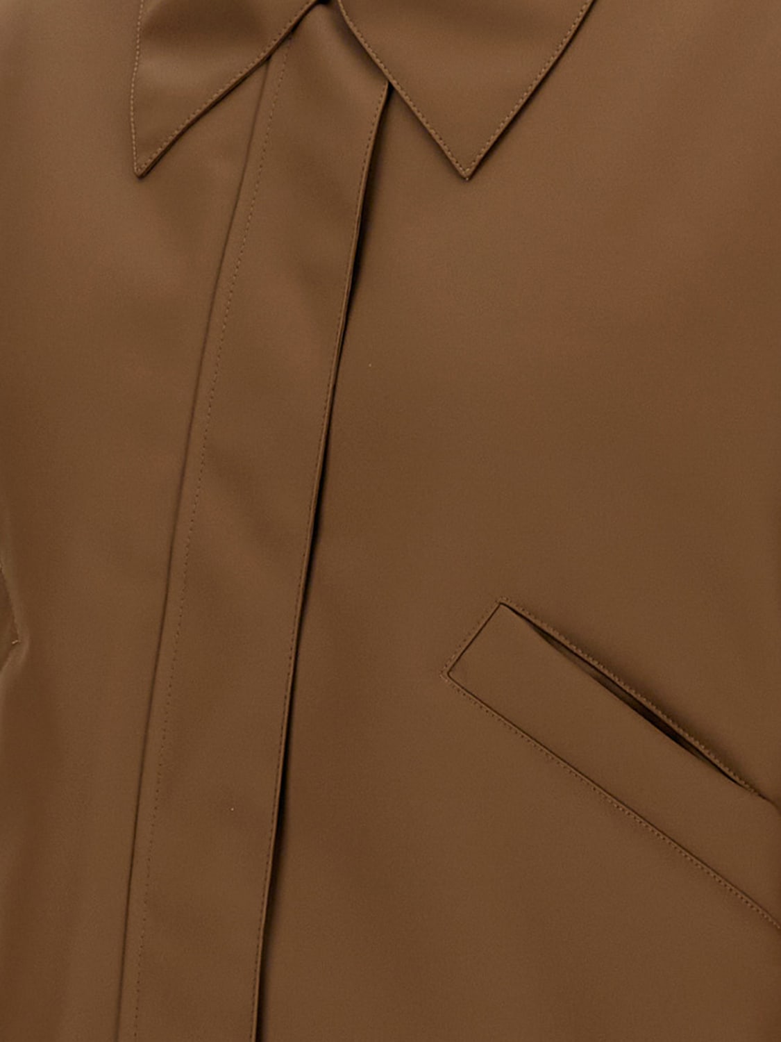 KASSL EDITIONS GIACCA: Overshirt Kassl Editions in tessuto tecnico , Beige - Img 4