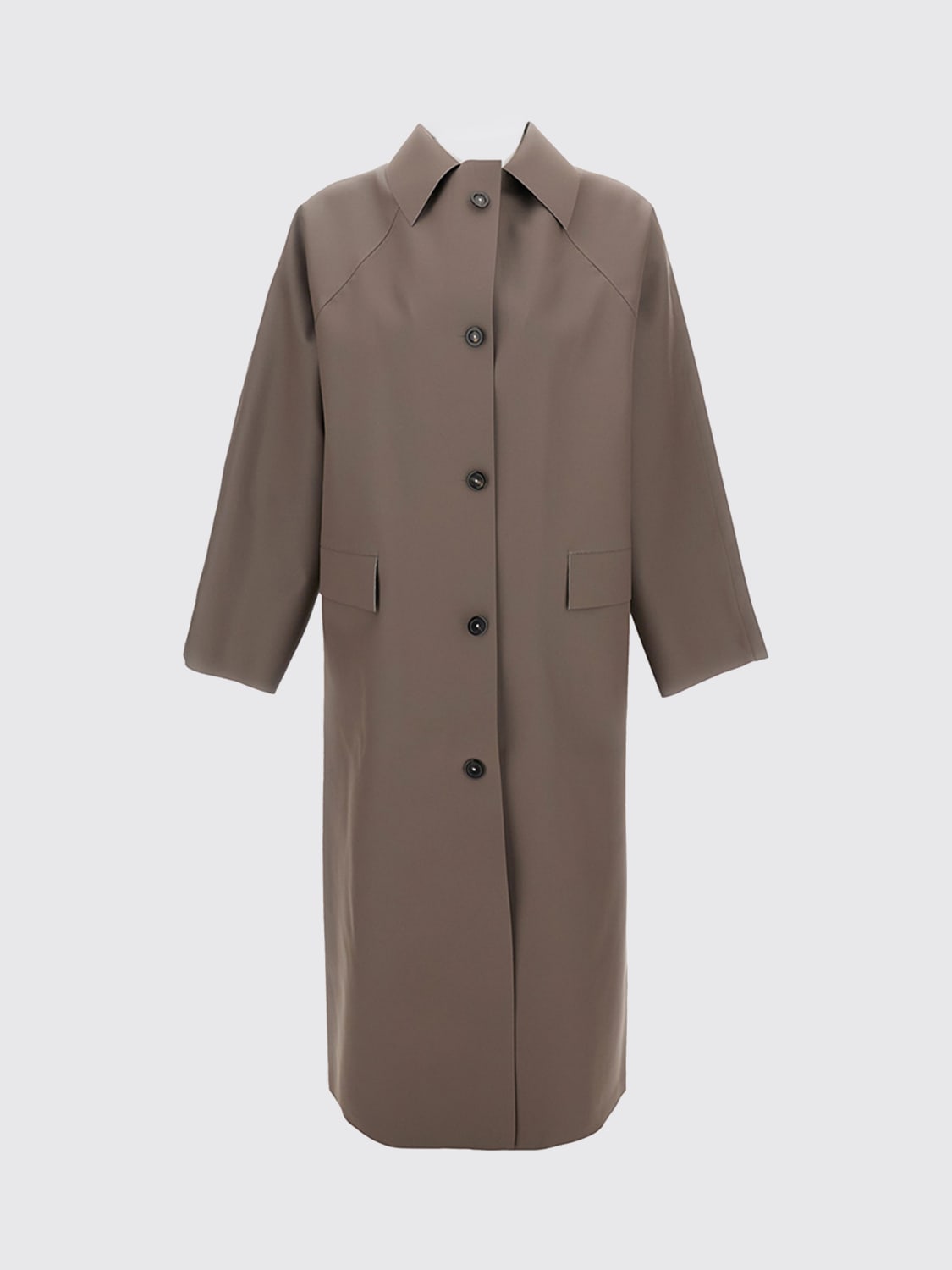 KASSL EDITIONS GIACCA: Impermeabile di poliestere Kassl Editions, Grigio - Img 1