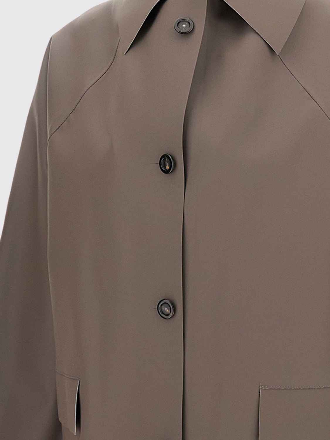 KASSL EDITIONS GIACCA: Impermeabile di poliestere Kassl Editions, Grigio - Img 3