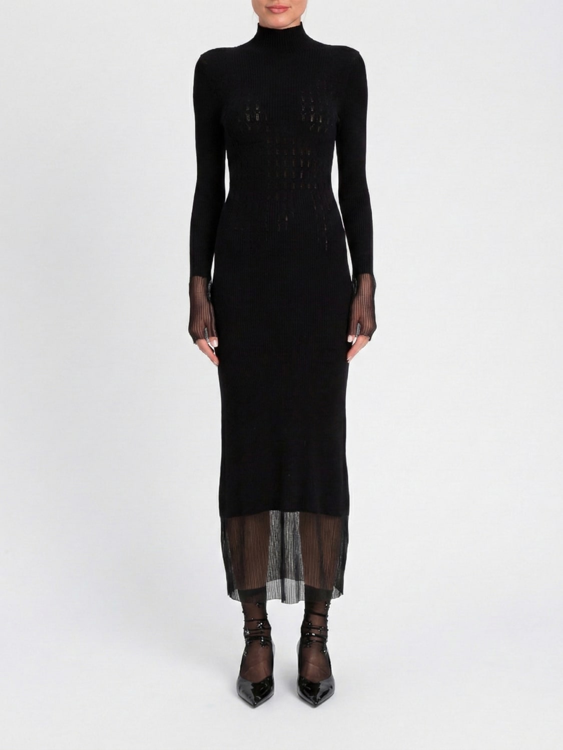 TWINSET DRESS: Dress woman Twinset, Black - Img 1