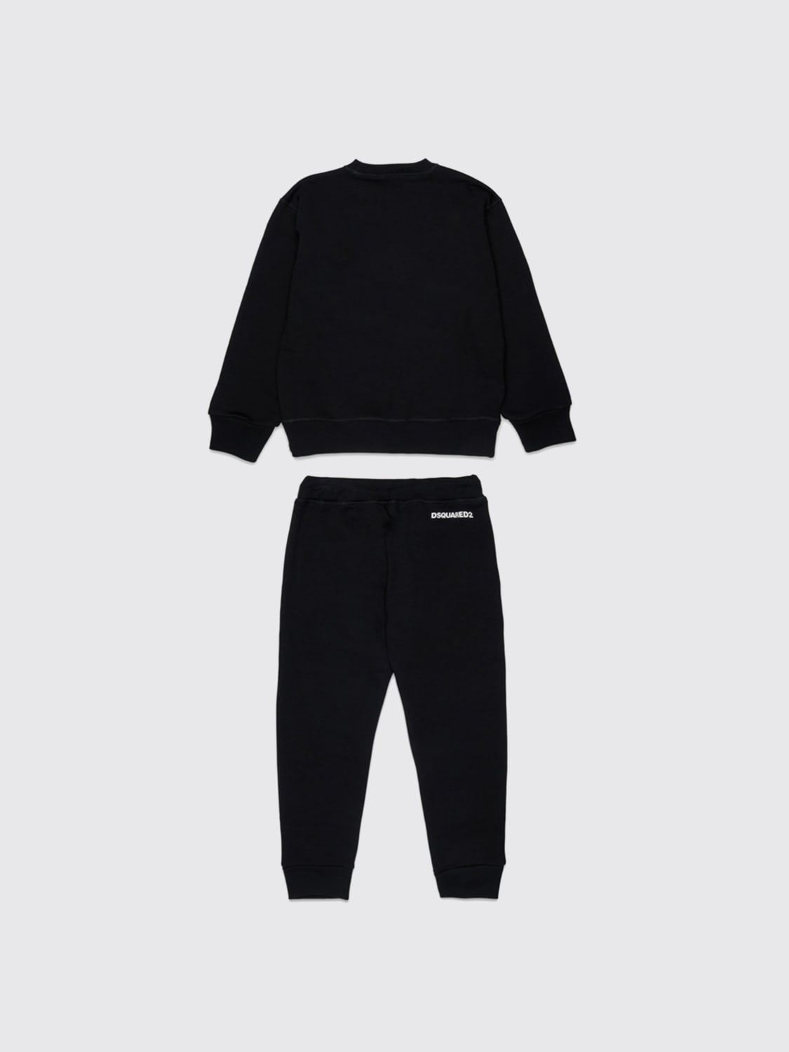 DSQUARED2 CONJUNTO: Conjunto niños Dsquared2, Negro - Img 2