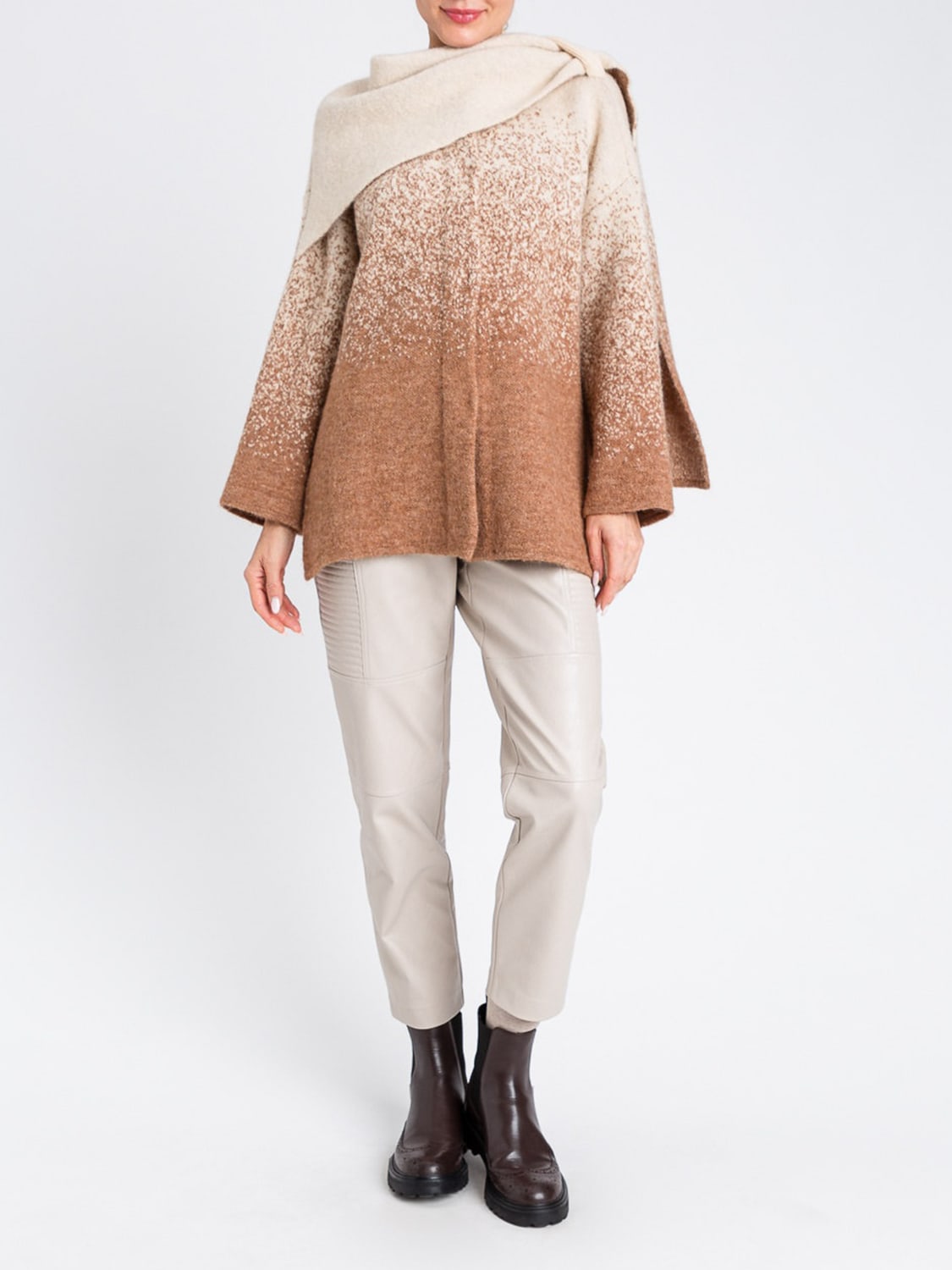 TWINSET COAT: Coat woman Twinset, Beige - Img 2