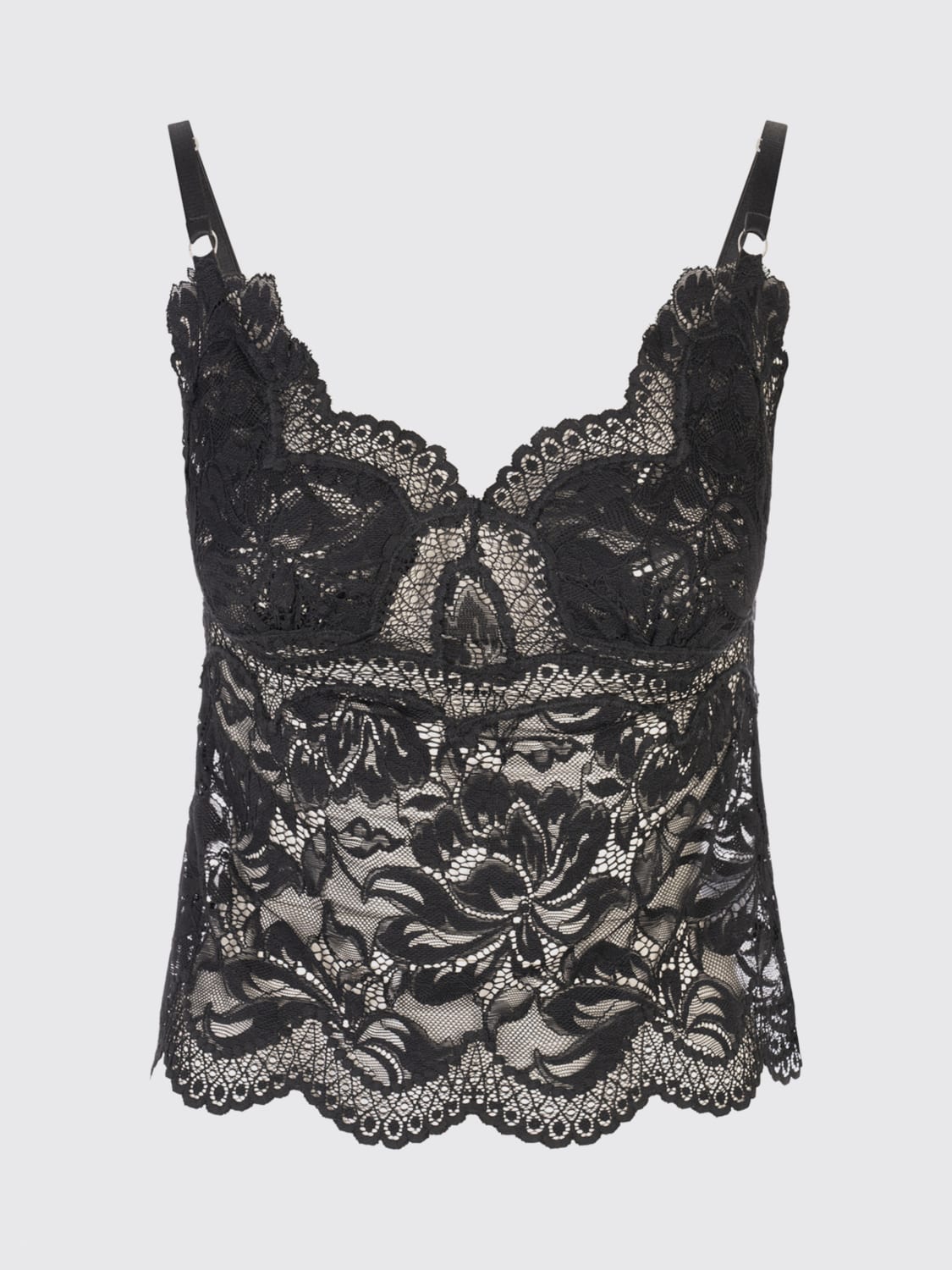 RABANNE TOP: Top woman Rabanne, Black - Img 1