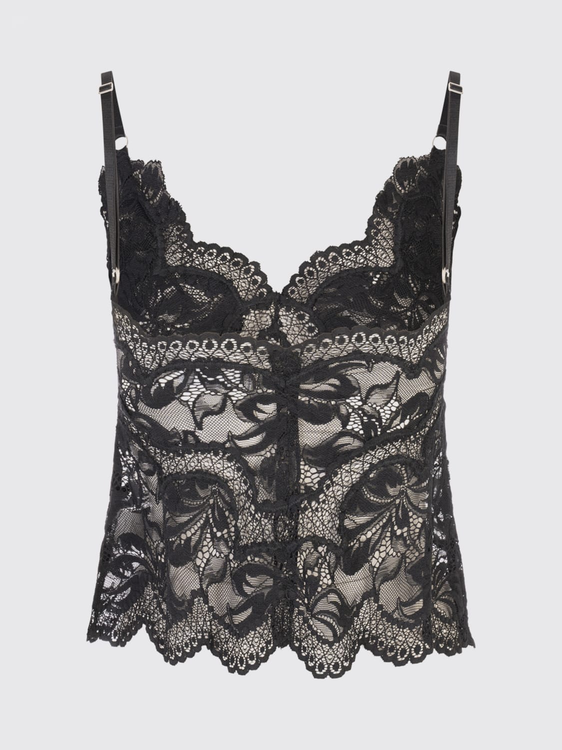 RABANNE TOP: Top woman Rabanne, Black - Img 2