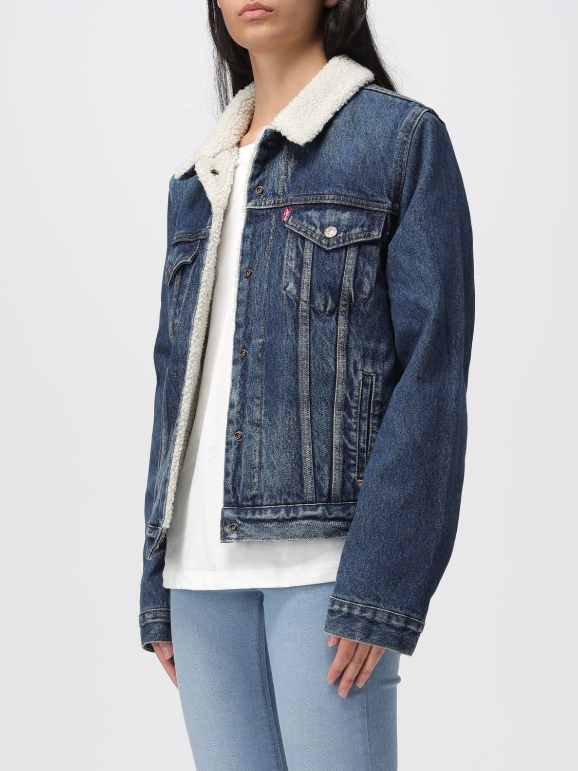 LEVI'S КУРТКА: Куртка Женское Levi's, Синий - Img 3