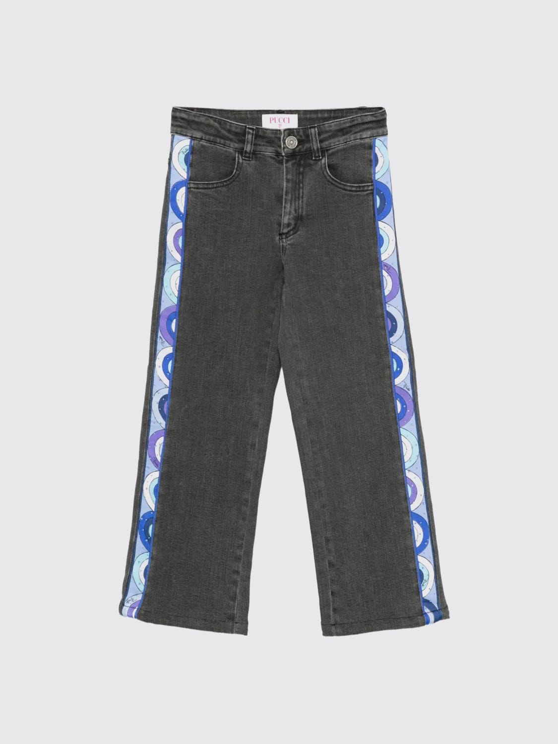 PUCCI JEANS: Hose kinder Pucci, Grau - Img 1