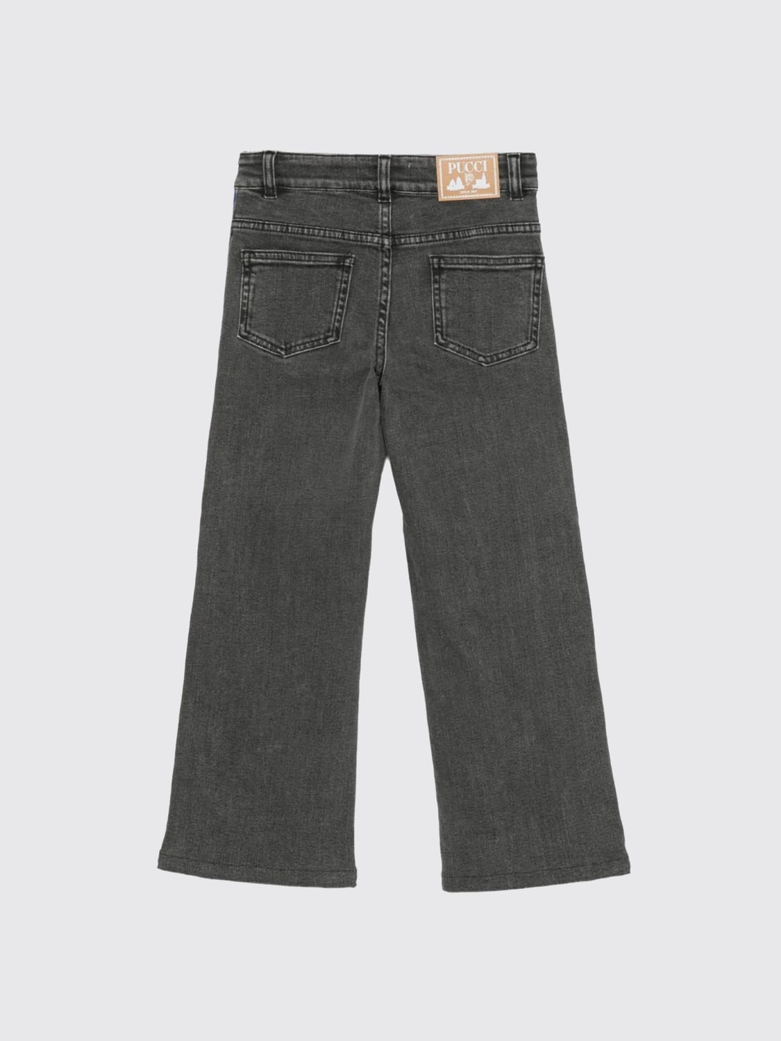 PUCCI JEANS: Hose kinder Pucci, Grau - Img 2
