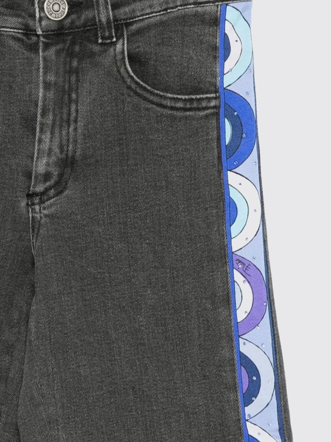 PUCCI JEANS: Hose kinder Pucci, Grau - Img 3
