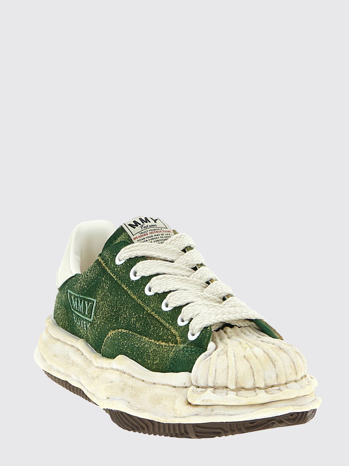 MAISON MIHARA YASUHIRO SNEAKERS: Shoes men Maison Mihara Yasuhiro, Green - Img 2