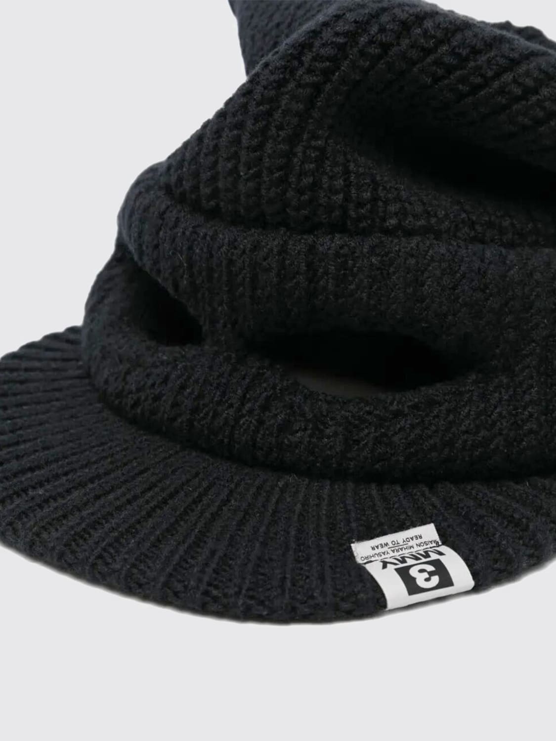 MAISON MIHARA YASUHIRO HAT: Hat men Maison Mihara Yasuhiro, Black - Img 3