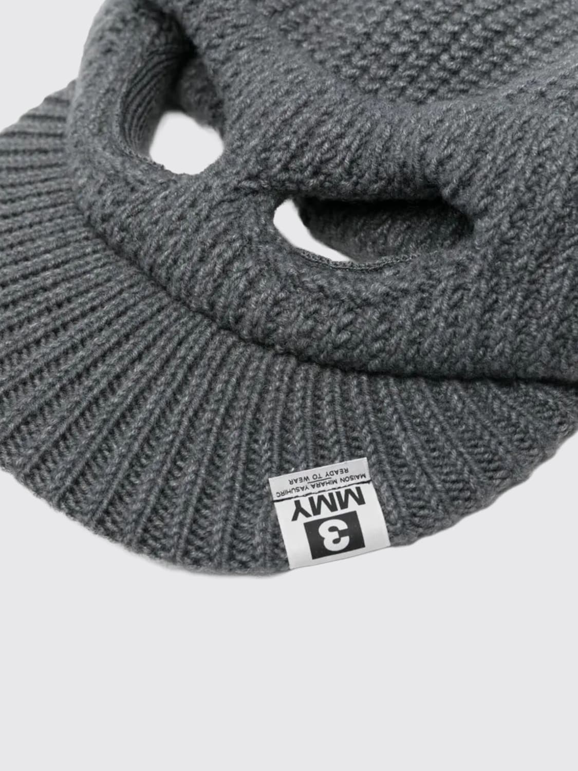 MAISON MIHARA YASUHIRO HAT: Hat men Maison Mihara Yasuhiro, Grey - Img 3