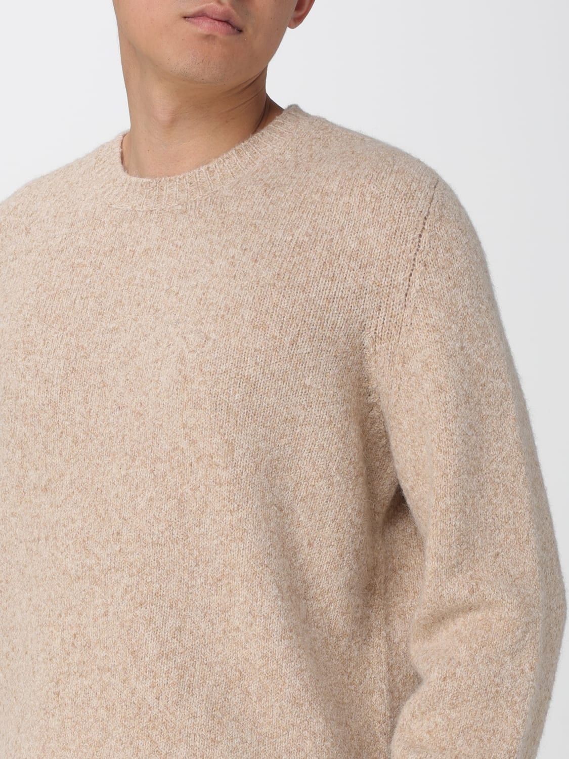 ROBERTO COLLINA SWEATER: Sweater men Roberto Collina, Beige - Img 3