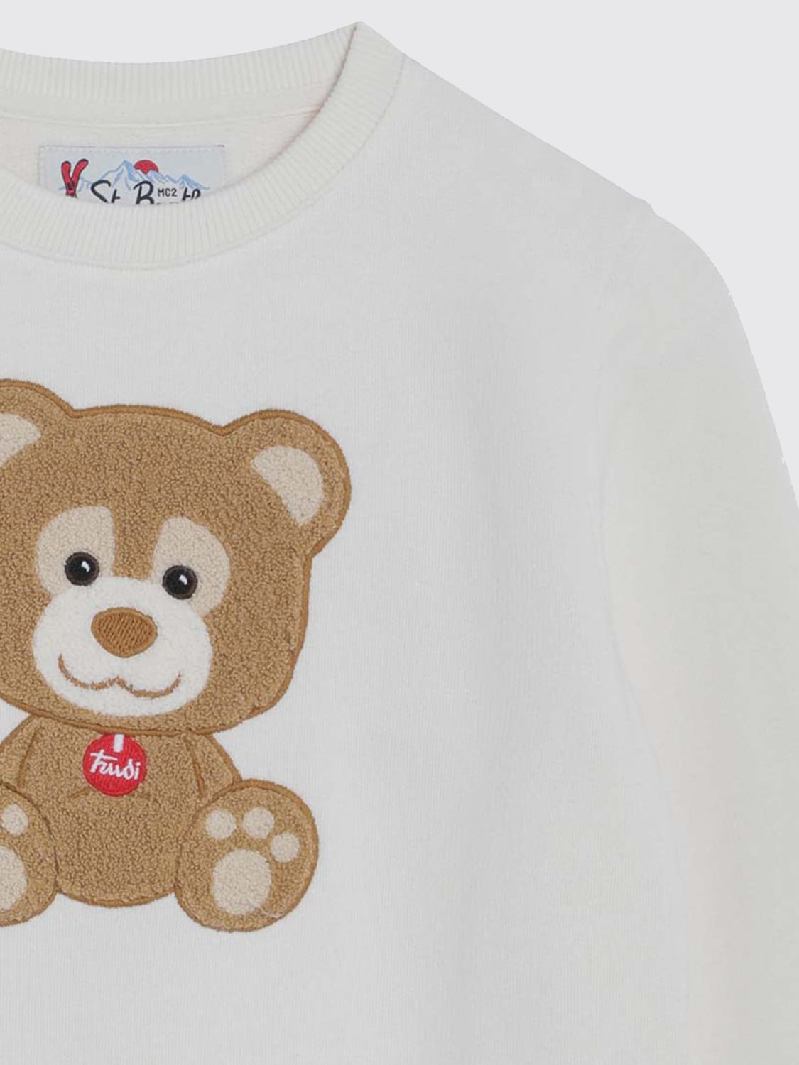 MC2 SAINT BARTH SWEATER: Sweater kids Mc2 Saint Barth, Yellow Cream - Img 3