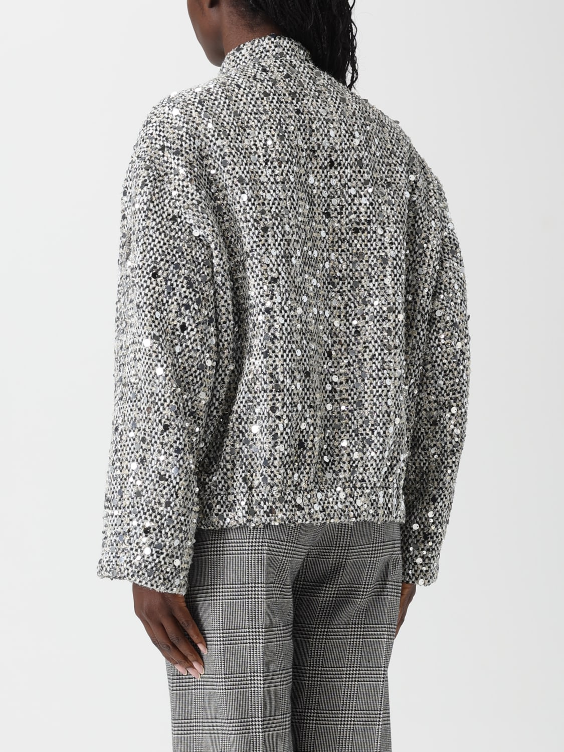 ERMANNO FIRENZE MANTEAU: Manteau femme Ermanno Firenze, Gris - Img 2