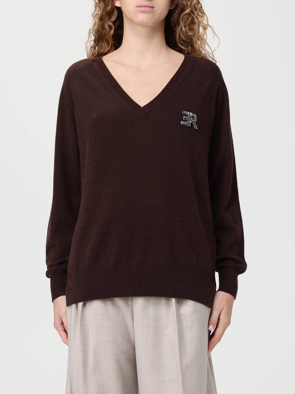 ERMANNO FIRENZE SWEATER: Sweater woman Ermanno Firenze, Dark - Img 1