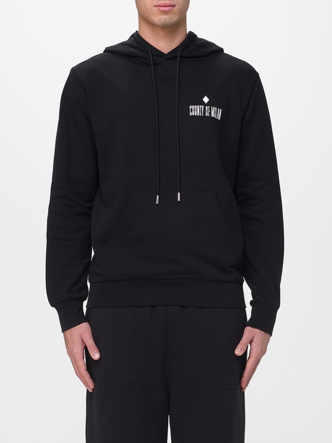 COUNTY OF MILAN SWEATSHIRT: Sweater men County Of Milan, Black - Img 1