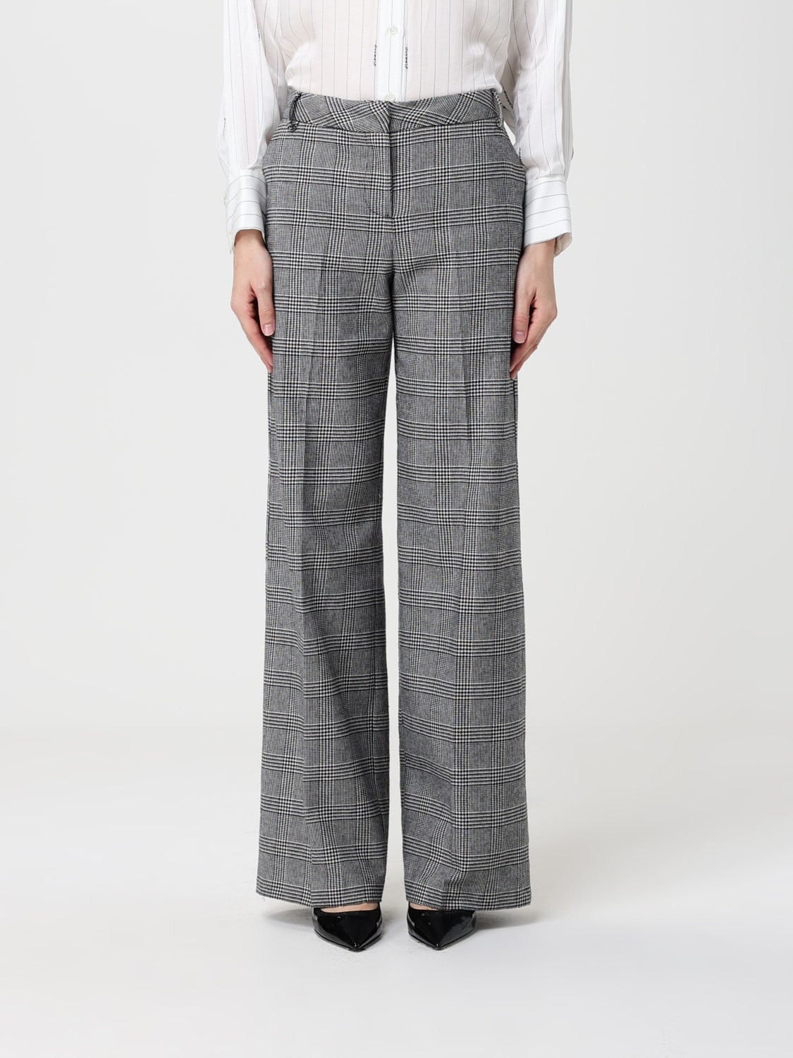 ERMANNO FIRENZE PANTS: Pants woman Ermanno Firenze, Black - Img 1