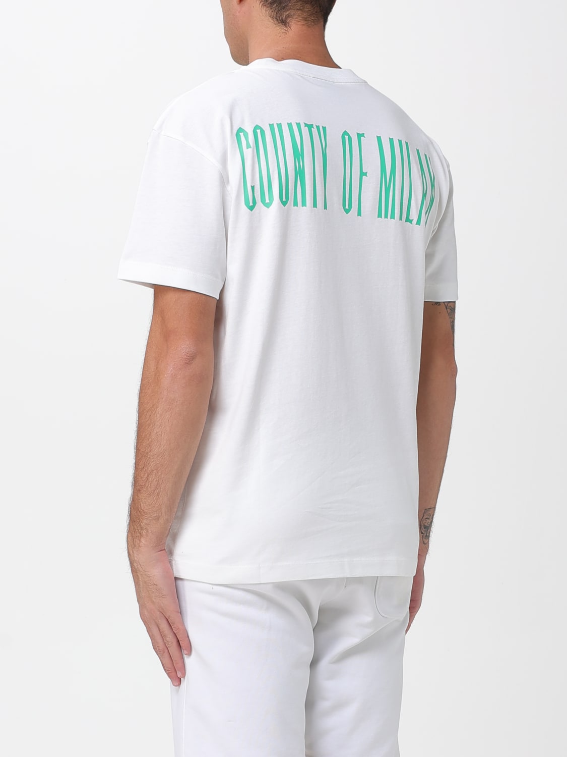 COUNTY OF MILAN T-SHIRT: T-shirt men County Of Milan, White - Img 2