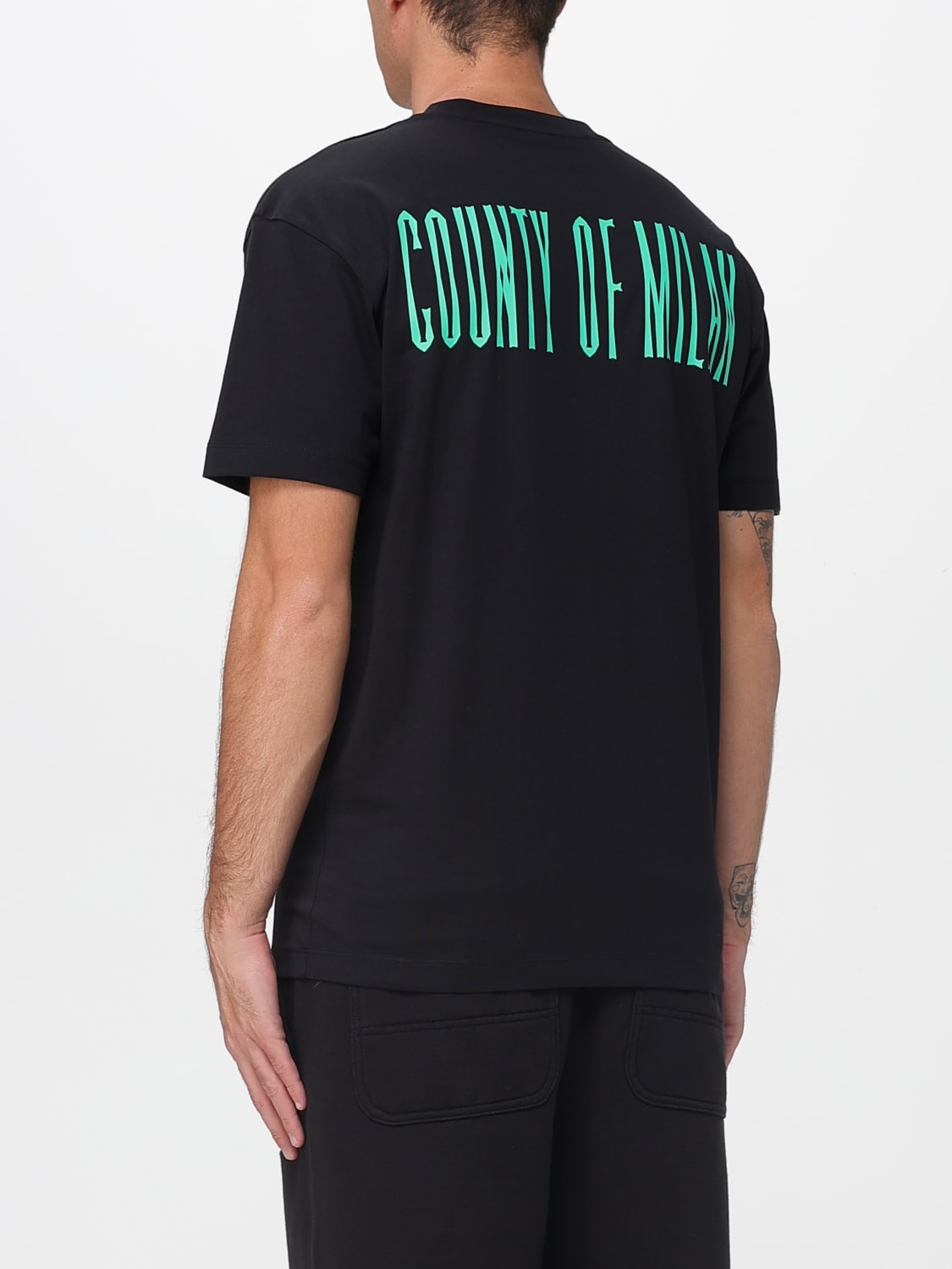 COUNTY OF MILAN CAMISETA: Camiseta hombre County Of Milan, Negro - Img 2