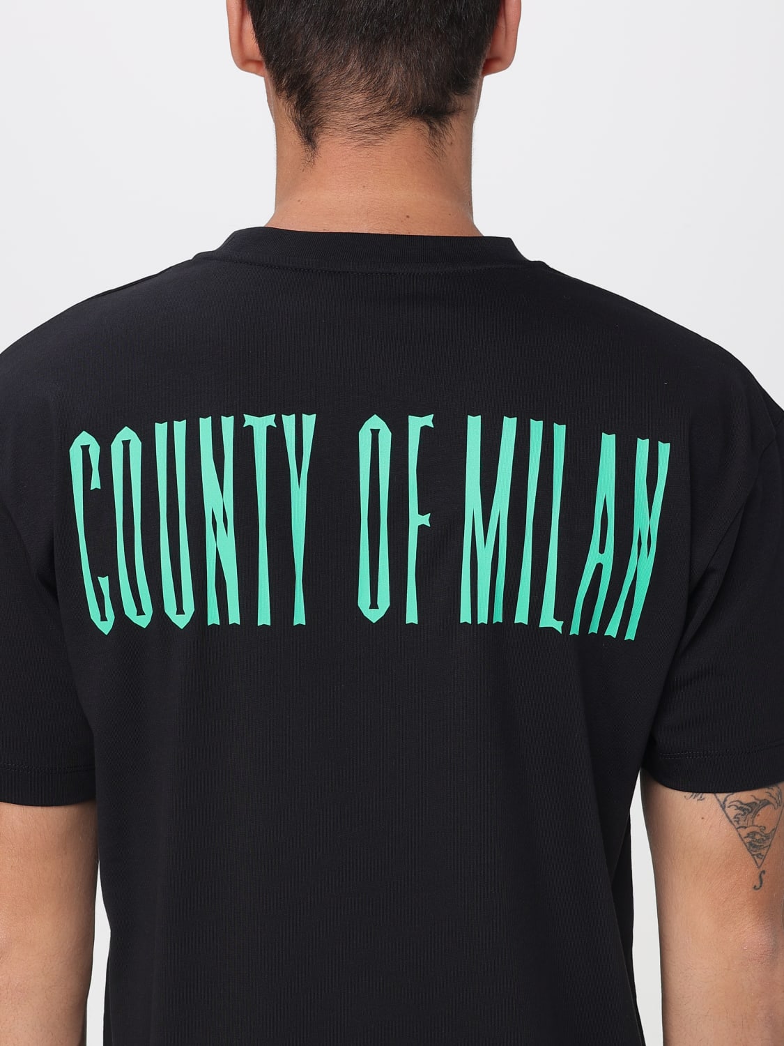 COUNTY OF MILAN CAMISETA: Camiseta hombre County Of Milan, Negro - Img 3