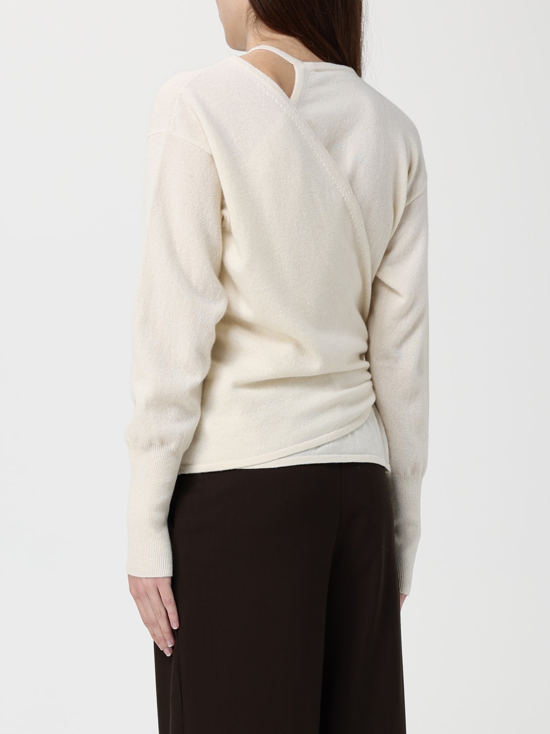 FEDERICA TOSI SWEATER: Sweater woman Federica Tosi, Milk - Img 2