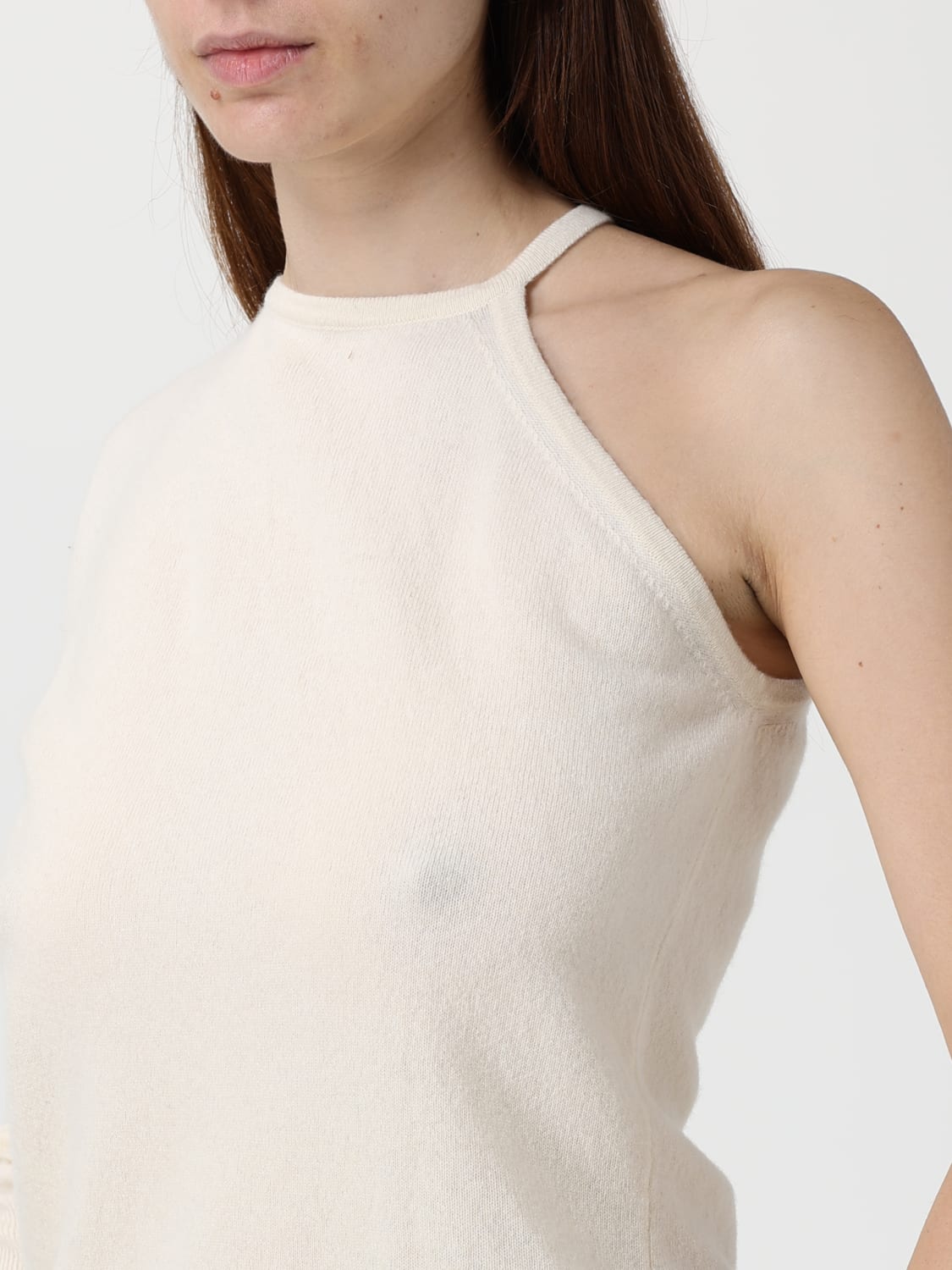 FEDERICA TOSI SWEATER: Sweater woman Federica Tosi, Milk - Img 3