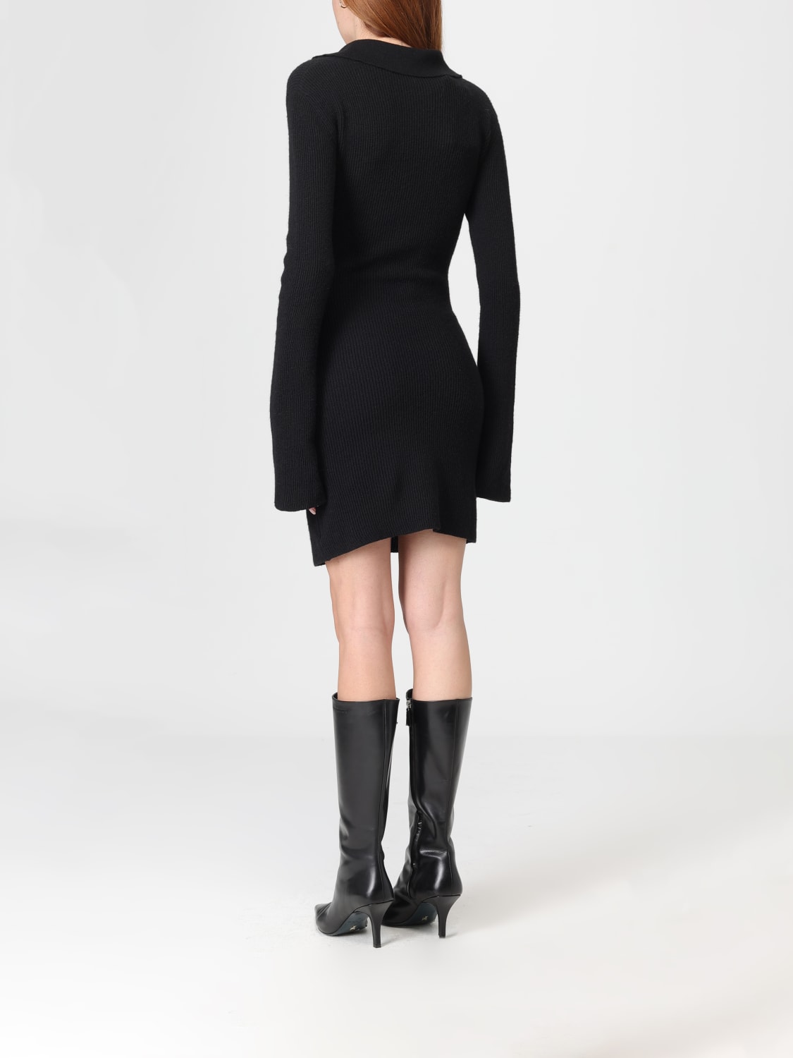 FEDERICA TOSI DRESS: Dress woman Federica Tosi, Black - Img 3