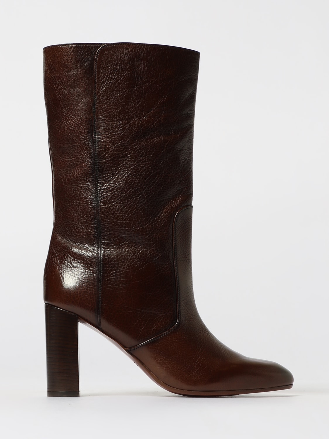 CHIE MIHARA STIVALI: Stivale Exis Chie Mihara in pelle bottalata , Marrone - Img 1