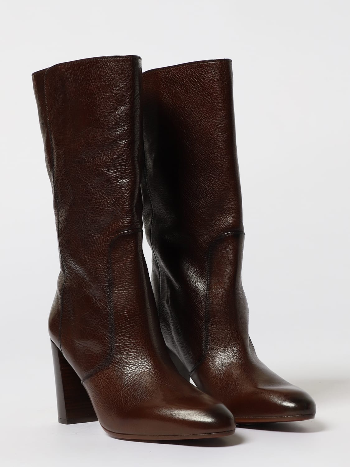 CHIE MIHARA STIVALI: Stivale Exis Chie Mihara in pelle bottalata , Marrone - Img 2