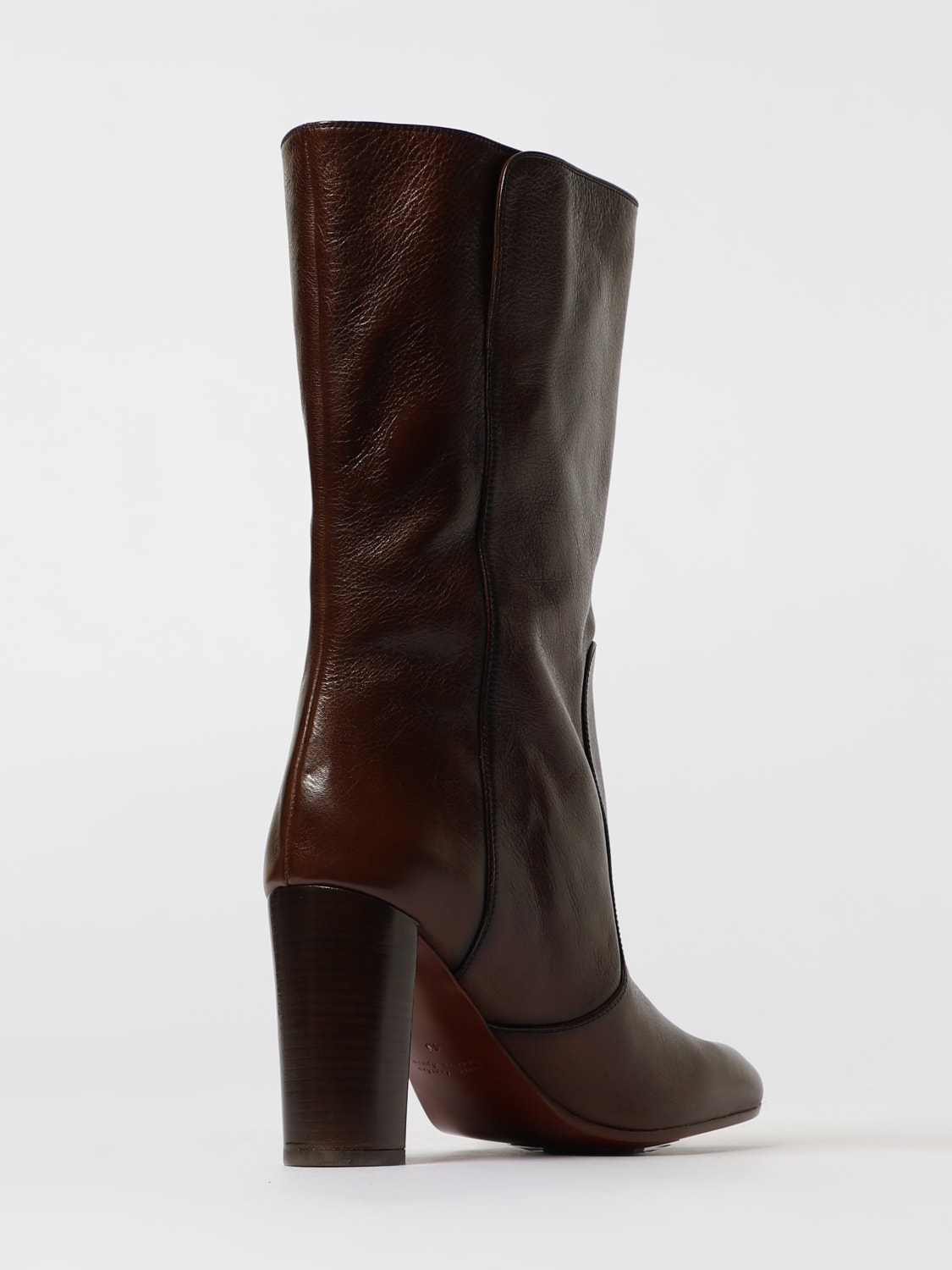 CHIE MIHARA STIVALI: Stivale Exis Chie Mihara in pelle bottalata , Marrone - Img 3