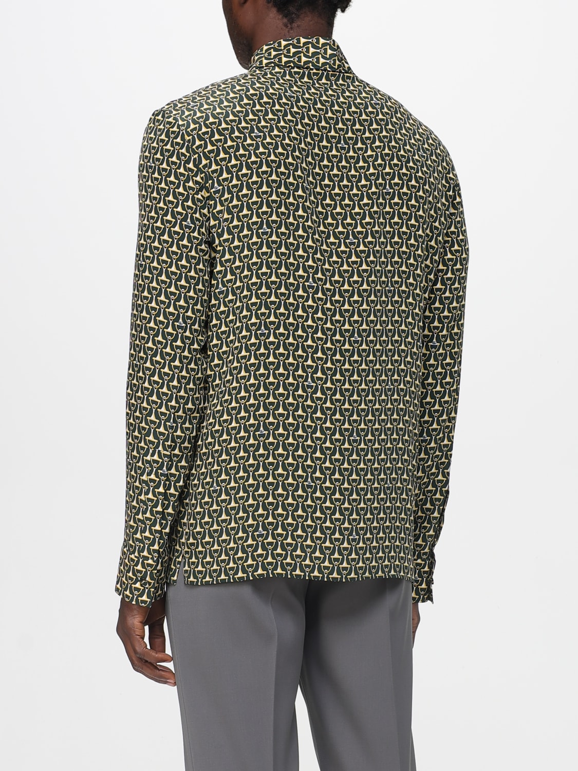 GUCCI SHIRT: Shirt men Gucci, Green - Img 3