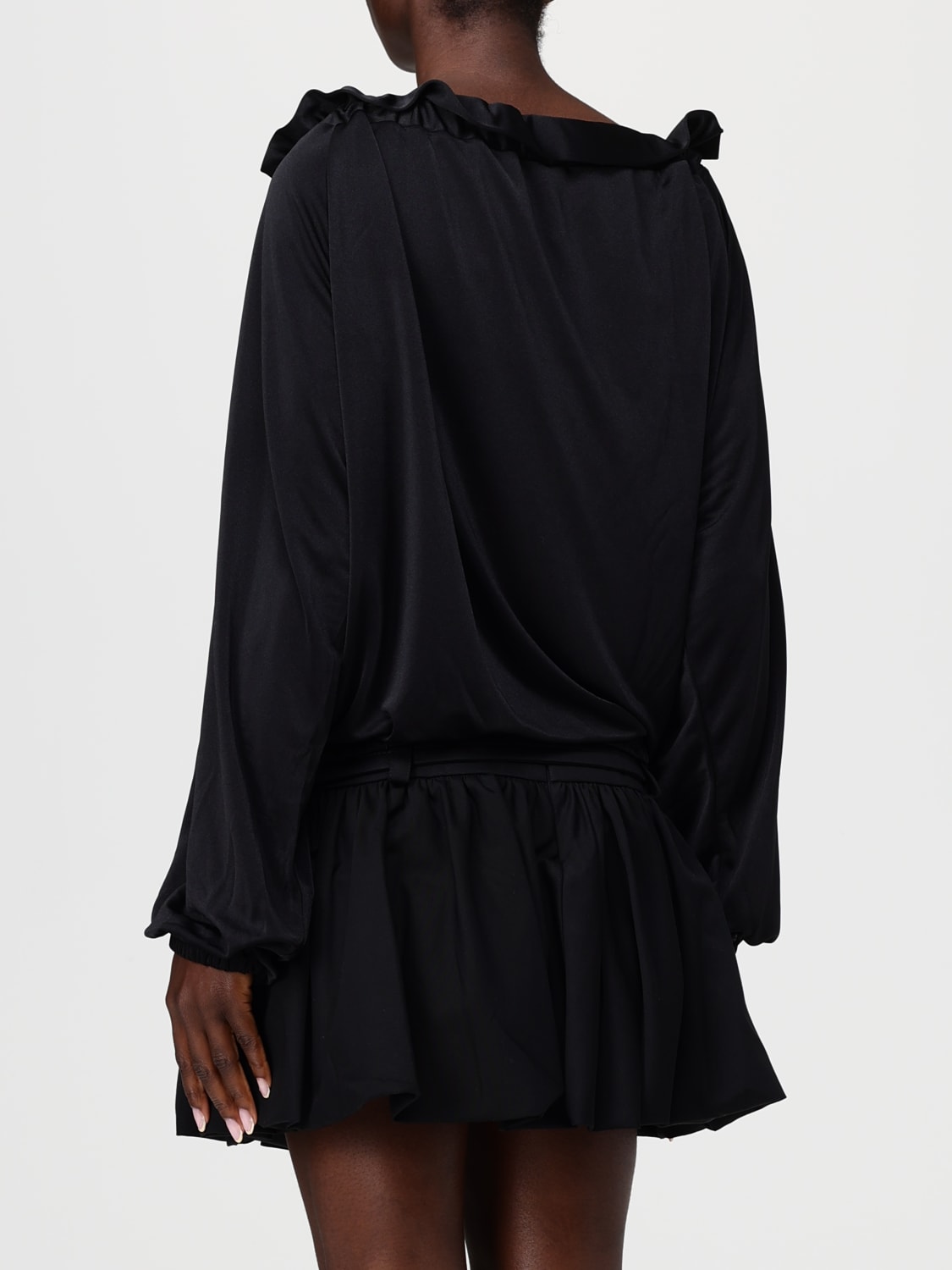 PATOU TOP: Hemdbluse damen Patou, Schwarz - Img 3