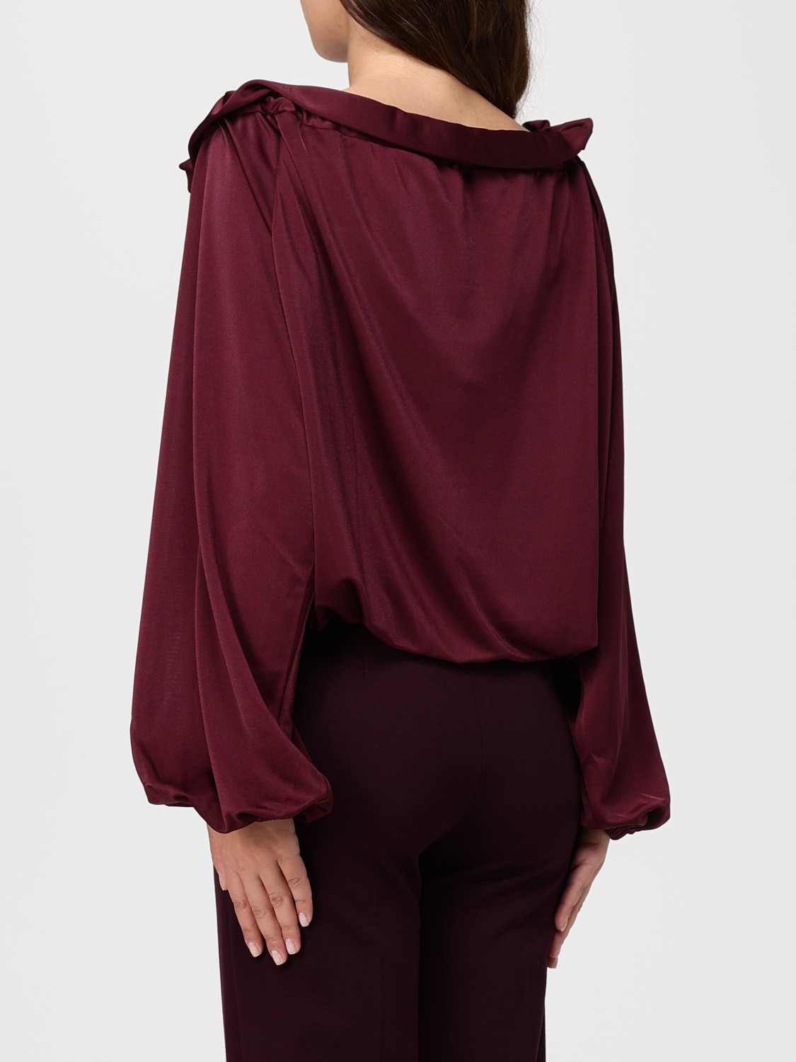 PATOU TOP: Chemise femme Patou, Bordeaux - Img 3