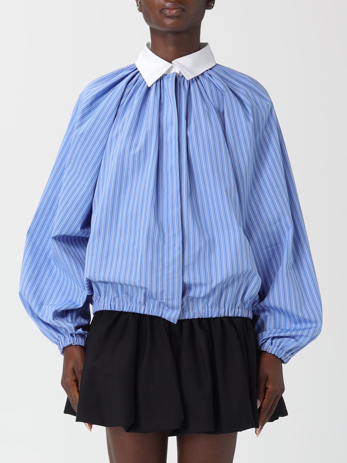 PATOU HEMDBLUSE: Hemdbluse damen Patou, Hellblau - Img 1