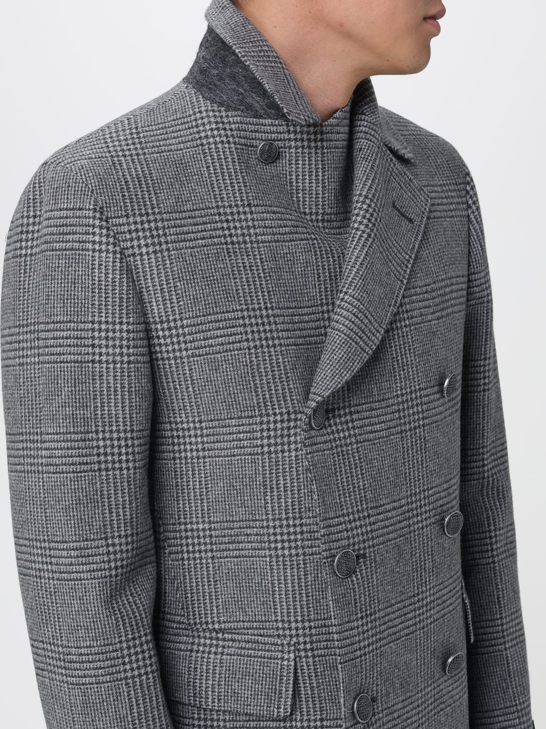 TAGLIATORE MANTEL: Mantel herren Tagliatore, Grau - Img 4